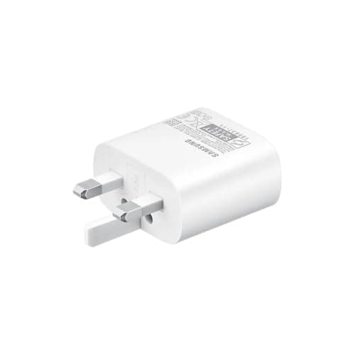 Samsung Galaxy Official 25W Super Fast Charging Travel Adapter (without USB-C to C Data Cable), White — view 4