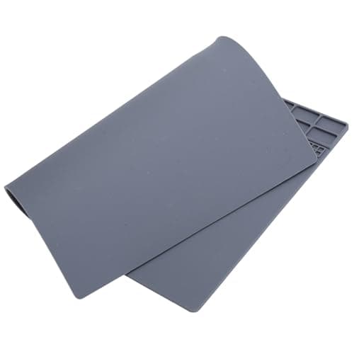 Silicone Soldering and Repair Mat, Heat Resistant Antistatic Electronics Work Mat, 35x25cm Watch Repair Work Mat, Non Slip Workbench Mat Work Station Pad for Cell Phone Computer and Laptop Repair — view 4