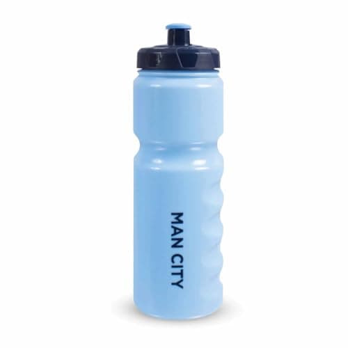 Hy-Pro Officially Licensed Manchester City F.C. Plastic Bottle – 750ml, Water Bottle, 0.75L, Reuseable, Retractable Nozzle, Lightweight, Sports Bottle, BPA Free, Great Man City Gift Idea — view 2