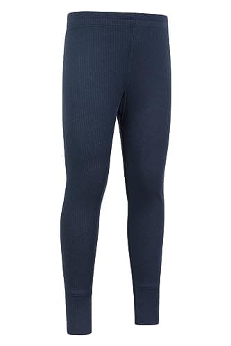 Mountain Warehouse Talus Kids Base Layer Thermal Pants Navy 5-6y — view 2