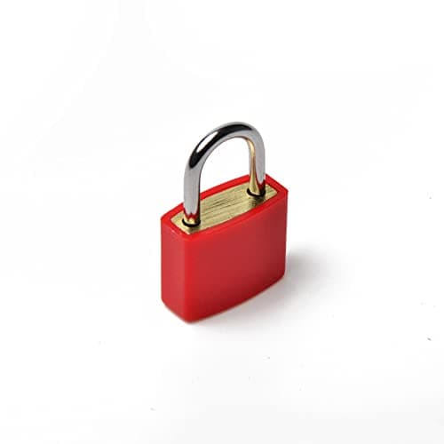 Lansonee 4 Pcs Suitcase Locks with Keys, Small Padlocks Luggage Locks Padlocks with Outdoor Travel Luggage Suitcase Baggage School Gym Lockers Laptop Bag — view 5