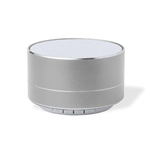 Sawfish Personalised Speaker Moore Bluetooth Speaker 3W with Recycled Aluminium & Cork Base | Wireless Bluetooth Portable Speaker — view 3