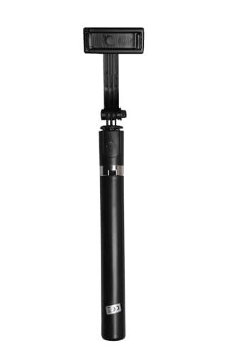Selfie Stick Tripod with Wireless Bluetooth Remote – Extendable 170cm Phone Tripod Stand, Lightweight & Portable for Travel, Vlogging, Selfies, Compatible with iPhone & Android Phones — view 3