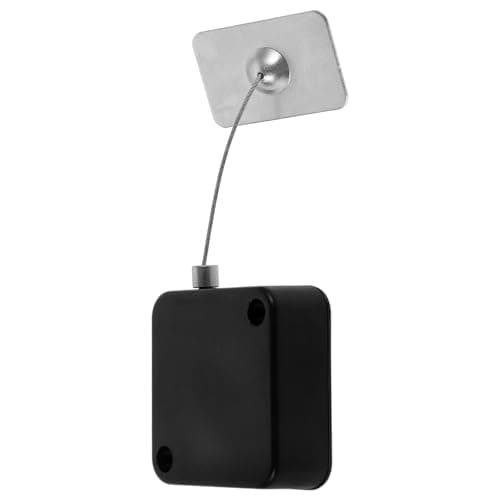 Retractable Cable Lock Case for Tablets and Digital Equipment Black
