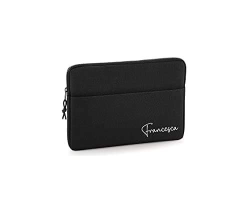 Personalised Laptop Case 13" with Name or Initials, Custom Laptop Sleeve 13 Inch, University Gift, MacBook Pro Case, Personalised Laptop Bag, Compatible with MacBook Pro & MacBook Air — view 4