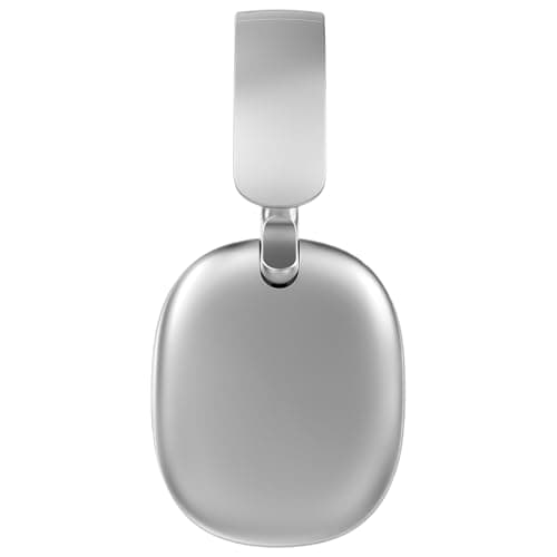 RORSOU C6 Active Noise Cancelling Headphones, Wireless Over Ear Bluetooth Headphones, 60H Playtime, Lightweight Folding Deep Bass Comfort Fit Ear Cups Headset with Mic for iPad/Travel/PC/Home Silver — view 2