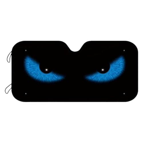 Windshield Sun Shade Evil Eye Car Glass Heat Protector Cover