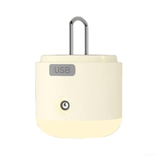 Portable Tent Fan Light ABS Silicone Stainless Steel Build
