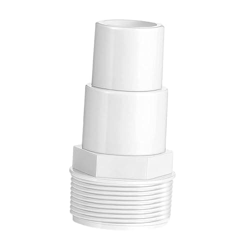 Zanthicia Durable Hose Adapter Connection Featuring 1-1/4 1-1/2 Compatibility for Universal Pool Filter Pump Skimmer Connections Universal Above Ground Pool — view 2