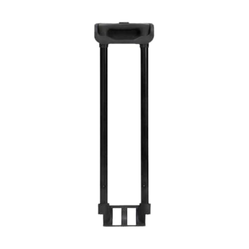 AsrMyjcx Classic Black Iron Luggage Handle Replacement, 60x16x4cm, 2 Wheels, Telescopic Handle for Suitcase — view 5
