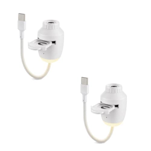 Lancoon 2 Pack Starry Sky Projector Galaxy Night Light with 3 Films