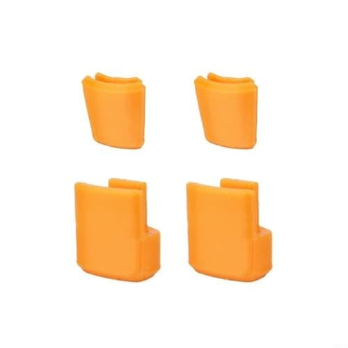 BEAZOOM Lightweight ABS Tripod ATOM3, 2mm Height for Boost Landing Gear with Secure, Protective Feet Accessories Travel Case (4 Pack, for Orange)(gray) — view 6