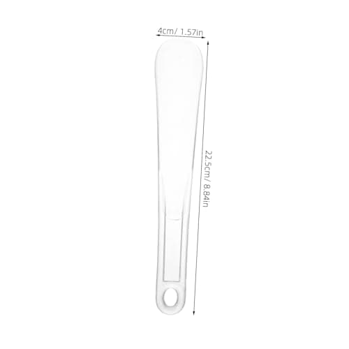 TEMPNAP 4pcs Portable Small Plastic Shoe Horns Travel Shoe Accessories 23cm for Seniors Kids Easy Storage and — view 2