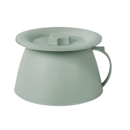 Chamber Pot - 310g 1.5L Portable Urinary Potty | Bedside Urinal, with Lid & Handle for Camping, Chamber Bucket for Husband Daughter Youth Son Women Boys Girls Wife Friends — view 4