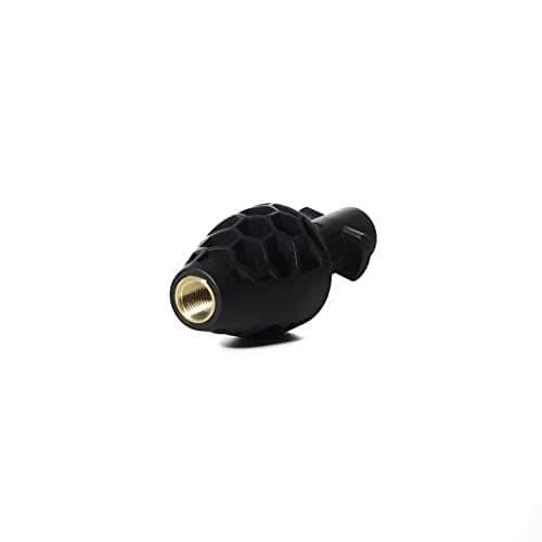 AVA Male Bayonet Adapter to 1/4 Inch for Pressure Washer, 160 Bar Maximum Operating Pressure, Plastic Construction, Ava Charcoal/Ava Green