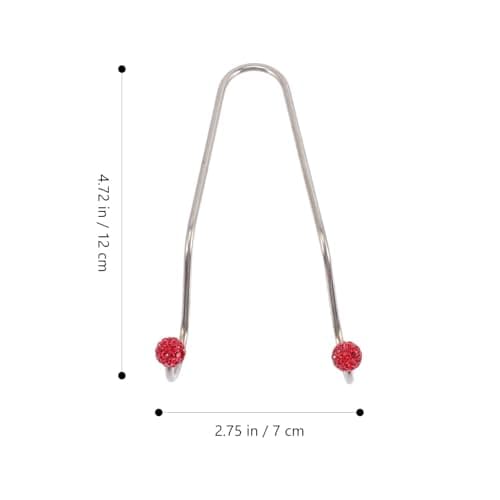 RUNROTOO 4pcs Car Storage Hooks Car Back Seats Organizer Hooks Stainless Steel for Handbag and Grocery Bag — view 2