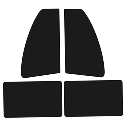 Car Window Shades 4Pcs Magnetic Stretchable Side Window Sun Shade Light Proof Privacy Car Covers Foldable Universal UV Protection for Camping and Travel — view 5
