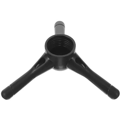 Boys and Girls Umbrella Support Stand, Portable Plastic Base, Black Tripod