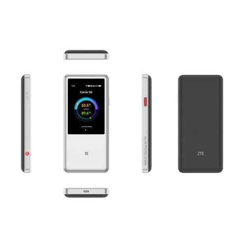 ZTE U60 PRO 5G Unlocked Mobile Wi-Fi Router – Ultra-Fast Portable Hotspot with Dual-Band 5G/4G LTE Connectivity, Supports Multiple Devices, Ideal for Travel, Remote Work & On-the-Go Internet — view 3