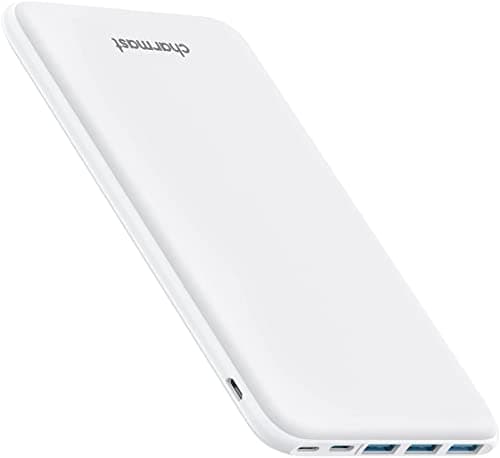 Charmast 26800mAh Power Bank,15W Ultra Slim USB C Portable Charger