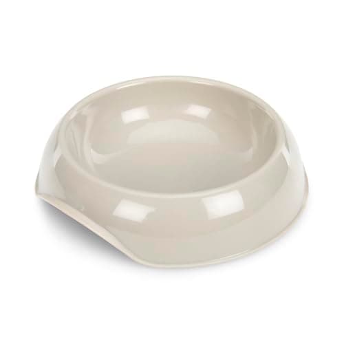 Petface Cat Feeding Bowl, Plastic, Grey, 200 ml Capacity (Pack of 1)