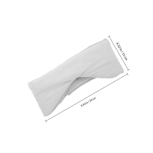 Adjustable Noise Cancelling Sleep Mask with Ear Cover, Ice Silk Cotton — view 2