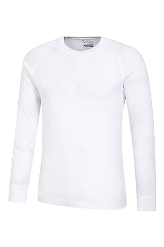 Mountain Warehouse Talus Mens Isotherm Base Layer Top White (R L — view 5