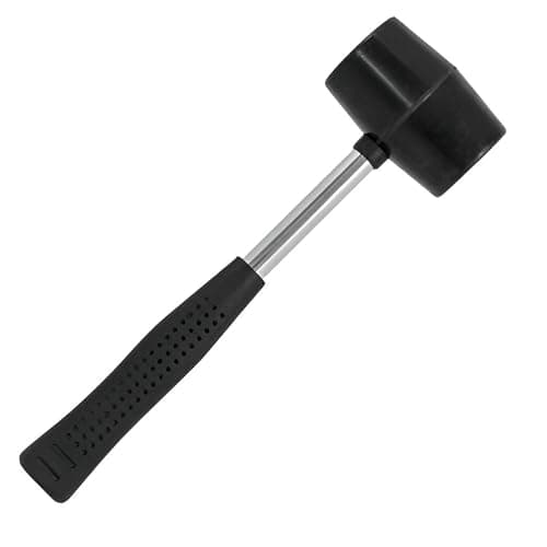 8oz Camping Mallet with Strong Steel Shaft – Lightweight Hammer for Tent Pegs, Gazebos, Tarpaulins, and Outdoor Use, Ideal for DIY, Camping, Hiking & Festivals