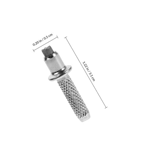 Walking Stick Tips Tungsten Steel Hiking Pole Feet Replacement 8 Pack — view 2