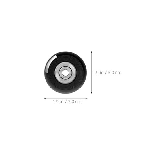 SHERCHPRY Suitcase Wheel Replacement Casters Rubber Luggage Caster Wheels Repair Kit 50x20mm Complete Spare Parts Set for Travel, Silent Environments — view 2