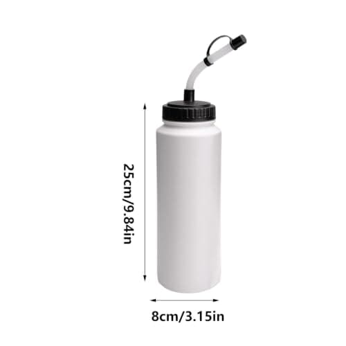 1000ml Sports Water Bottle with Straw – 1L Leak-Proof Drinking Cup — view 6