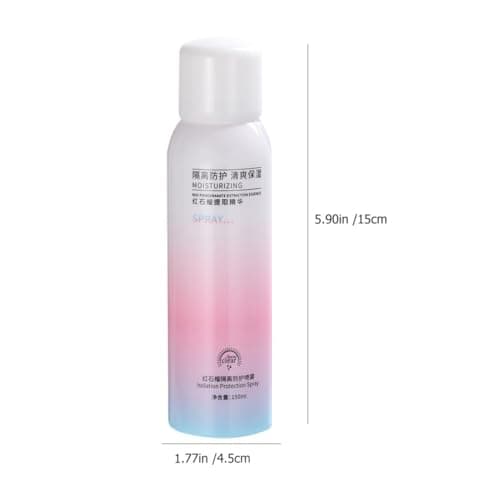 150ml Pink Sunscreen Spray for Outdoor Use Moisturizing Skin Mist — view 2