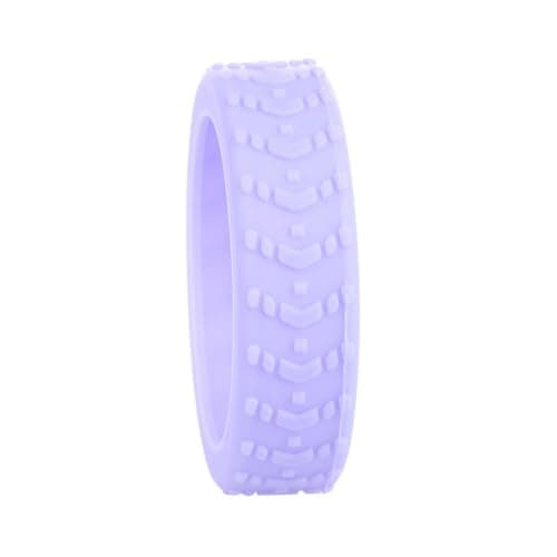 WUZIA 8PCS Luggage Wheel Protector Silicone Suitcase Wheel Covers Portable Luggage Wheel Covers for Most Carry on Suitcase Protector Cover Replacement(Purple) — view 3