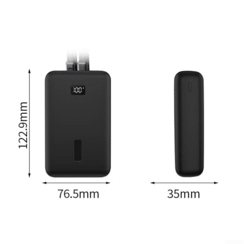 Compact Travel Case for Anker for zolo 20000mAh Portable Charger(Black) — view 2