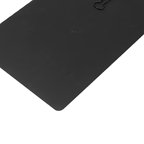 Generic Multifunctional Metal Nursing Clipboard, Scratch Resistant Wearproof Drawing Board, 12.5 X 8.5in, Can Write in Hand (Black) — view 5