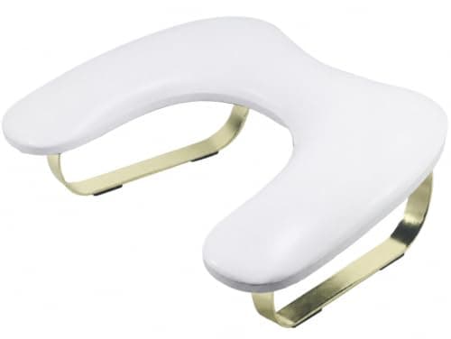 CENBEII U Shaped Nail Arm Rest, 2 Golden Curved Stands, Exquisite Gift Box