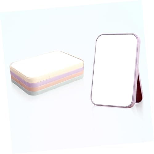 EPIGEIST Square Folding Makeup Mirror in Abs Lavender for Travel — view 6