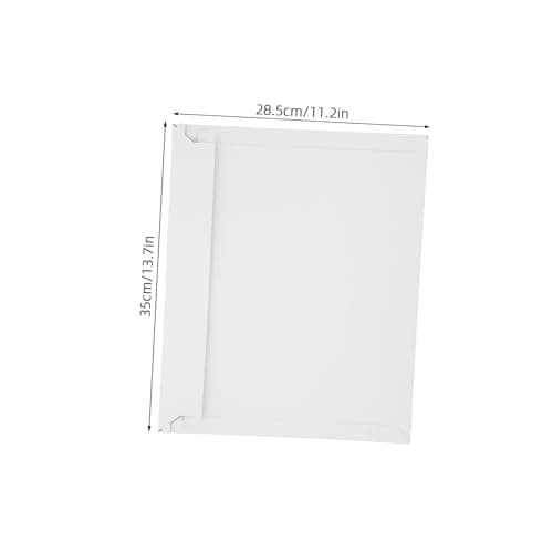 Angoily 20pcs Self Sealing Flat Rigid Mailers Paper Envelopes for Document Mailers Shipping Label Pouches for Office Folders and Small Business Packaging — view 2