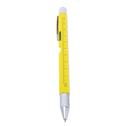 Diyeeni 9 in 1 Multitool Pen with LED Light, Screwdrivers (Yellow) — view 5