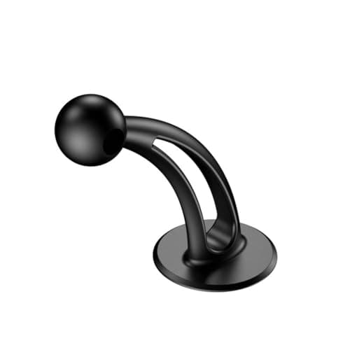 Rotating Dashboard Phone Holder 17mm Self Adhesive Car Mount with Ball Head Compatible with All Smartphones and Navigation Easy Installation Adhesive Car Phone Holder — view 4