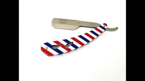 Stainless Steel Cut Throat Razor Trimmer For Men & Women Beard Shaving Razor Barber Hair Remover Shaver Beard Grooming Kit Cut Throat Shaving Single Blade Razor for Mens — view 4
