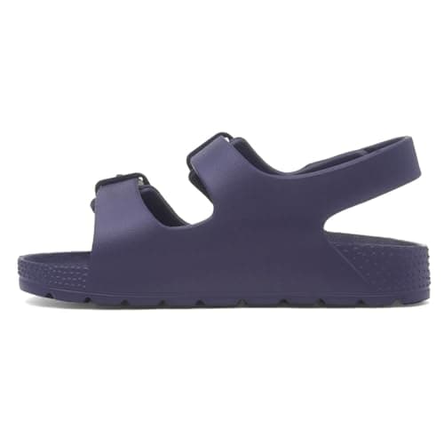 Shoe Zone - Kids Navy Double Buckle Easy Fasten EVA Sandal - Size 13 Child UK - Blue — view 4