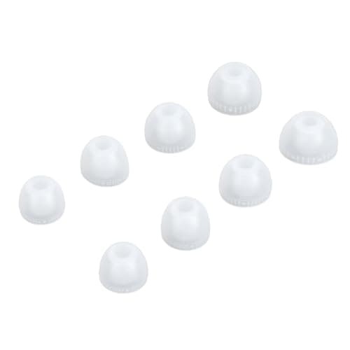 Tomvorks Replacement Ear Tips Silicone Comfortable Noise Cancelling for Everyday Use 8 Pack 4 Sizes 4.0‑5.5mm — view 4