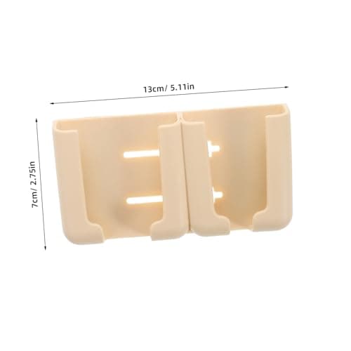 MUCKLILY Beige Plastic Dash Phone Mount for Car Dashboard Navigation — view 2