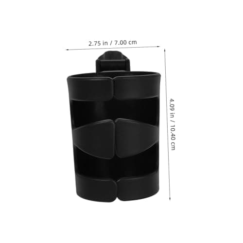 TOGEVAL Stroller Cup Holder for Pushchair Handlebar Mug Holder Drinks Rack Stroller Accessories Quick Release for Bikes and Travel — view 2
