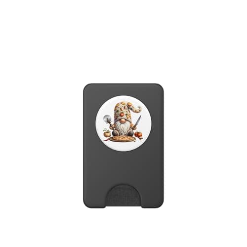Pizza Gnome Grandpa For Pizza Lovers Funny Italy Travel PopSockets PopWallet for MagSafe — view 2