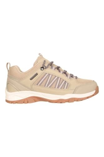 Mountain Warehouse Path Womens Outdoor Walking Shoes Taupe 6 — view 5