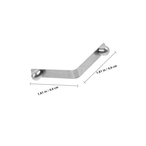Walking Stick Snap Clip V Shape Buckle, Stainless Steel DIY Locking Support — view 2