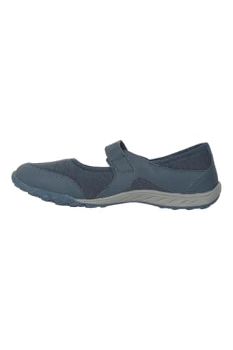 Mountain Warehouse Stroll Womens Casual Outdoor Shoes - Breathable Sneakers with Mesh Lining & EVA Footbed - Spring Summer, Walking, Hiking, Outdoors & Trekking Navy Adult Shoe Size 5 — view 4