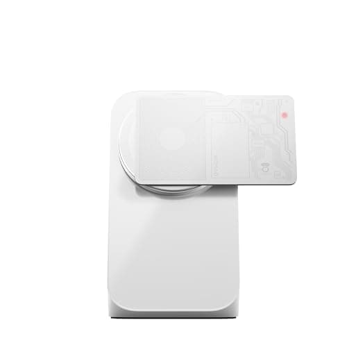 Nomad Tracking Card White, Slim Card Tracker with IPX7 Waterproof and Dust Proof - Card Tracker for Wallet & Luggage, 5 Months GPS Tracker Long Battery Life, Rechargeable, Compatible with iOS Only — view 4